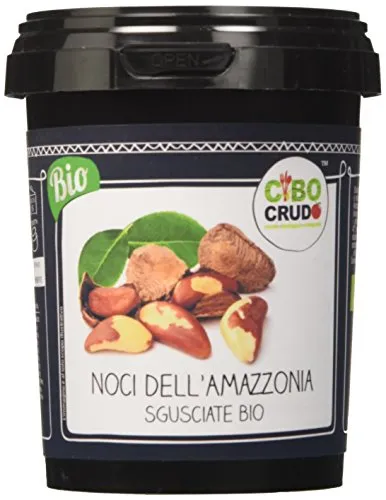 Cibocrudo Noci dell'Amazzonia Sgusciate - 250 gr