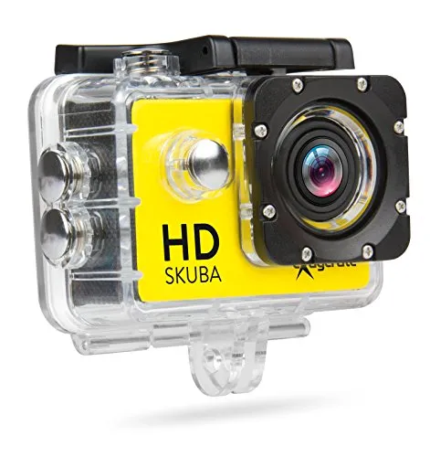 Action Camera Skuba Hd 720P 12 Mp,Custod