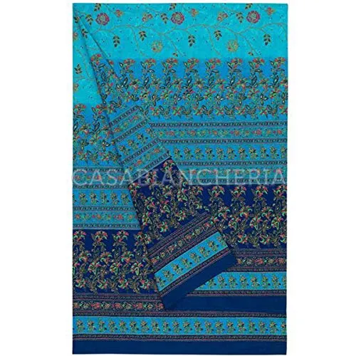 Bassetti - copridivano telo arredo bassetti granfoulard montefano b1 blu - 350x270-cm