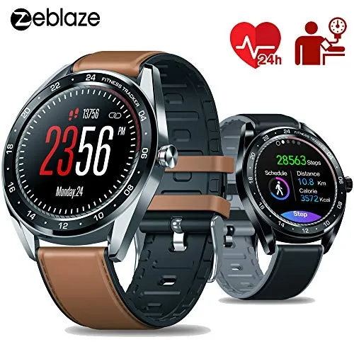 Zeblaze NEO Smartwatch con Touch Screen Fitness Activity Tracker Cardiofrequenzimetro Monitor Sfigmomanometro Contapassi GPS Integrato Orologio per Donna Uomo Bluetooth 4.0 per Android & iOS