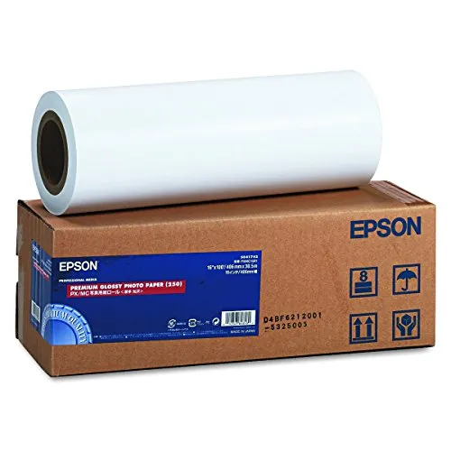 Epson Premium Glossy Photo Paper Fotopapier glänzend Rolle 40.6 cm x 30.5 m - Photo Paper - 260 g/m²