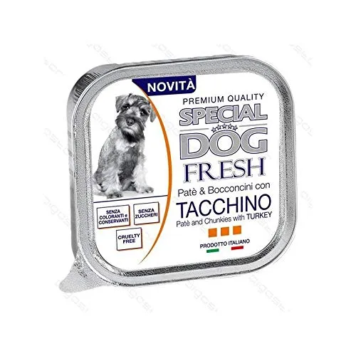 Special Dog Fresh Patè & Bocconcini 150 Grammi Tacchino