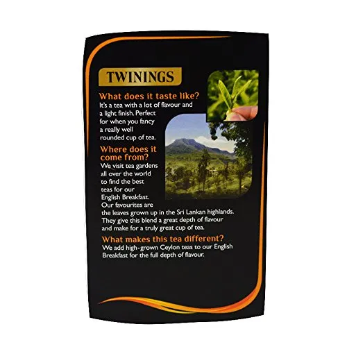 Twinings English Breakfast Loose Tea 125 g (Pack of 4)