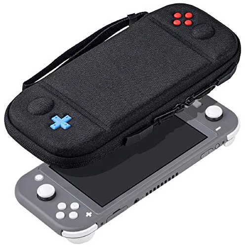 REDTRON Custodia da Trasporto per Nintendo Switch Lite, Custodia Protettiva da Viaggio per Custodia Rigida da Viaggio con 8 Cartucce di Gioco per Console Switch Lite 2019