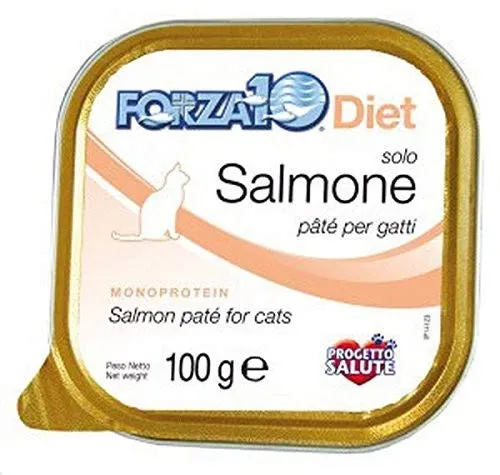 Forza10 Gatto, Dieta Solo Salmone dall'Islanda Gr.100