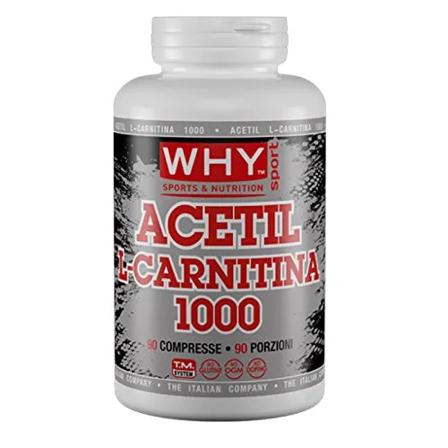 Why Sport Acetil L-Carnitina 1000 90 compresse da 1 gr Carnitina