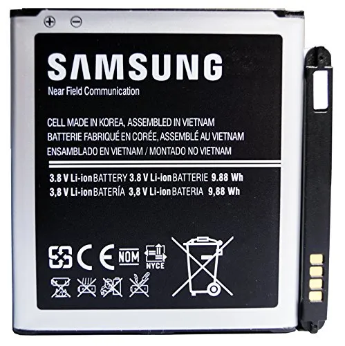 SAMSUNG Original 2600 mAh Batteria per Smartphone, Telefono Cellulare, Altius, Galaxy S 4, GT-I9500, – I9502, – I9505, SCH-i545, SGH-i337, SGH-N055, SHV-E300L, SPH-L720.