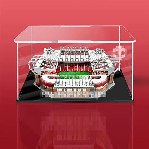 HYZM, vetrina in acrilico per Lego Manchester United Stadion Old Trafford, Display Box compatibile Avec Lego Creator 10272 (non include il modello Lego)