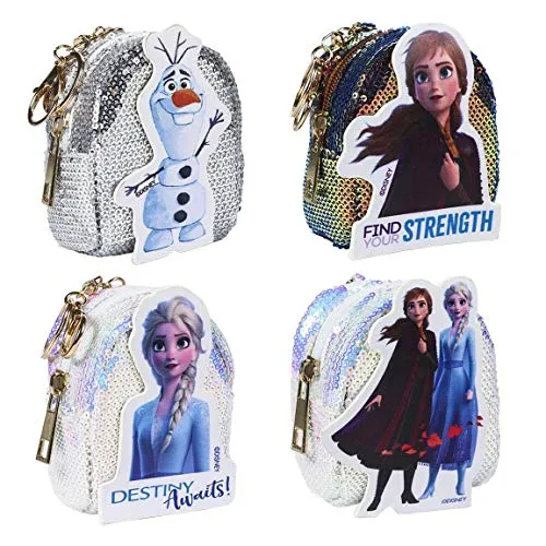 Cerdá Llavero Monedero Frozen 2-T.Unica-Color Sky Blue Portachiavi, Blu Cielo, Taglia Unica Unisex-Bambini