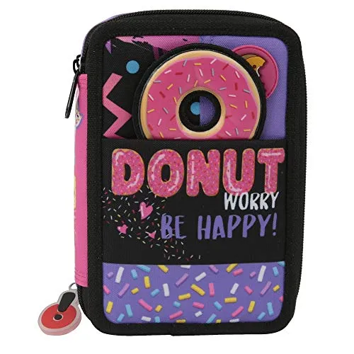 Giochi Preziosi Gopop 19 Astuccio Triplo Donut Custodia, 22 cm, Multicolore