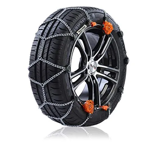 Weissenfels SETTE E050 - Catene da Neve Omologate, 1 paio - Consigliata per Auto di media e grossa clindrata, NM45050STD