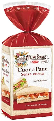 Mulino Bianco Pane Cuor di Pane Senza Crosta, 325g