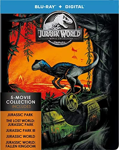 Jurassic World: 5-Movie Collection - Jurassic World: 5-Movie Collection (5 Blu-Ray) [Edizione: Stati Uniti]
