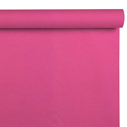 Class C048R-017-PEFC Airlaid Tovaglia a Rotolo con Pretaglio, Carta, Fucsia, 480x120x0.1 cm