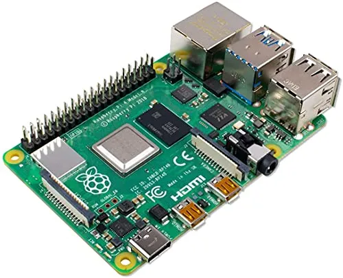 Raspberry Pi 4 Model B 2 GB - Arm Cortex-A72 4X 1,50 GHz, 2 GB di RAM, WLAN-AC, Bluetooth 5.0, LAN, 4X USB, 2X Micro HDMI
