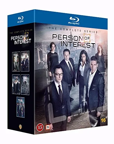 Person of Interest: The Complete Series 19-Disc Boxset [ Origine Danese, Nessuna Lingua Italiana ] (Blu-Ray)