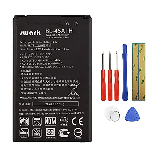 swark batteria BL-45A1H per LG K10 (2016) k420 N k430ds with Tools