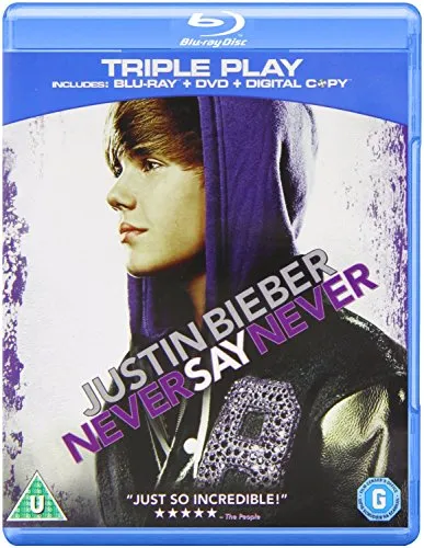 Justin Bieber - Never Say Never Triple Play (Blu-Ray+Dvd)
