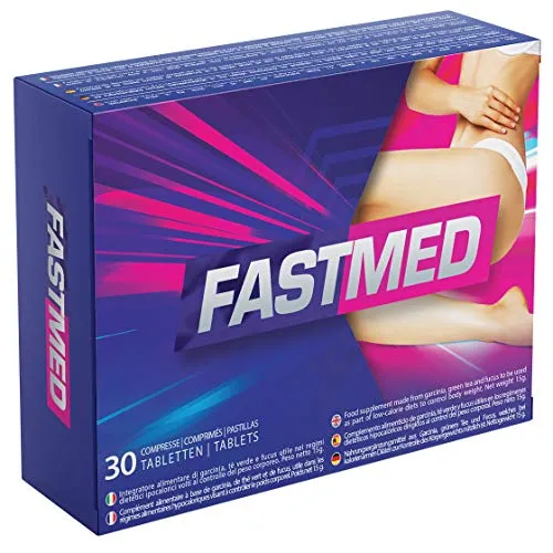 FastMed | Azione Ultra Rapida, Dimagrimento Veloce, Drenante e Depurativo, Effetto Detox, Riduce l'Appetito, 100% Senza Controindicazioni