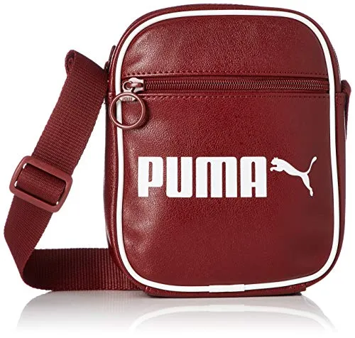 PUMA Campus Portable Retro, Borsa a Tracolla Unisex Adulto, Fired Brick, Taglia Unica