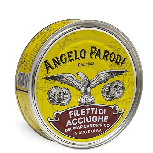 ANGELO PARODI FILETTI DI ACCIUGHE DEL CANTABRICO GR.550