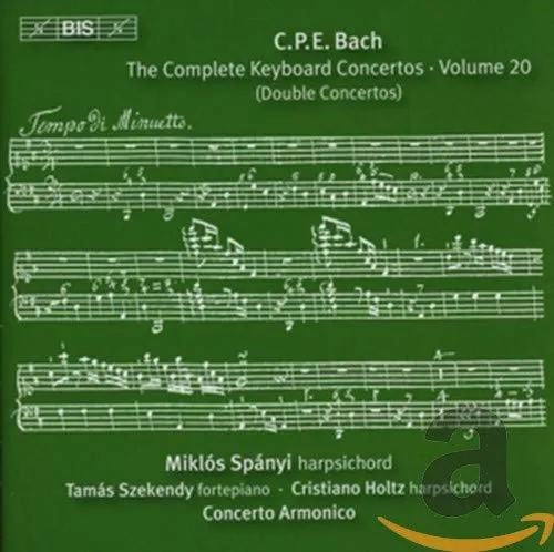 Cpe Bach: Keyb. Conc. V 20