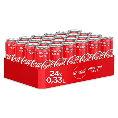 330 ml di Coca-Cola (Pack di 24 x 330 ml)