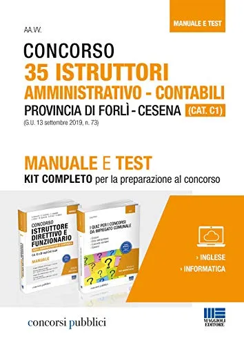 Concorso 35 Istruttori amministrativo-contabili Provincia di Forlì-Cesena (CAT. C1)