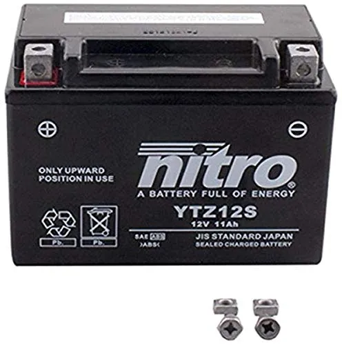 NITRO YTZ12S-N- Batteria Moto AGM chiuso