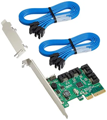 HighPoint RR640L 4 Port RocketRAID 640 Lite Internal PCI-e 2 x 4 to SATA 6Gb/s Raid Controller Card