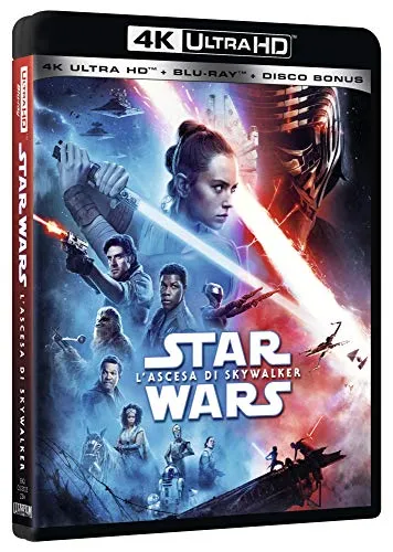 Star Wars L'Ascesa Di Skywalker 4K Uhd (3 Blu Ray)