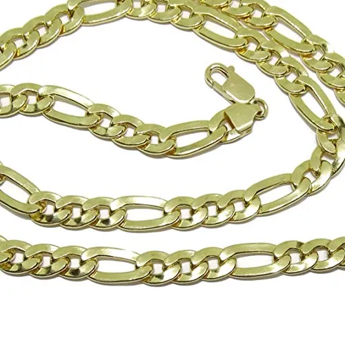 Never Say Never Parure da uomo in oro giallo 18 kt con catena e bracciale modello 3x1 grande, elegante e apparente. Un regalo indimenticabile. e Oro giallo, cod. 1420028