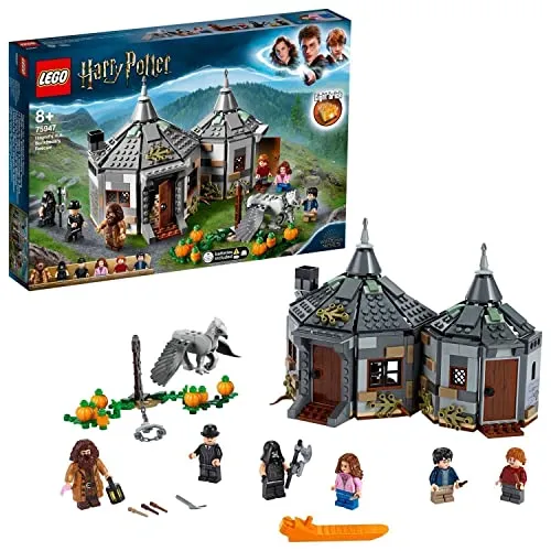 LEGO Harry Potter La Capanna di Hagrid: Il Salvataggio di Fierobecco, Playset con la Figura dell’Ippogrifo, Idea Regalo per Gli Amanti del Mondo della Magia, 75947