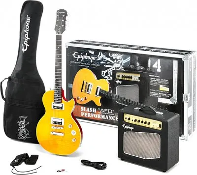 Epiphone by Gibson Slash "AFD" Les Paul Special-II Performance Pack – Set chitarra e amplificatore