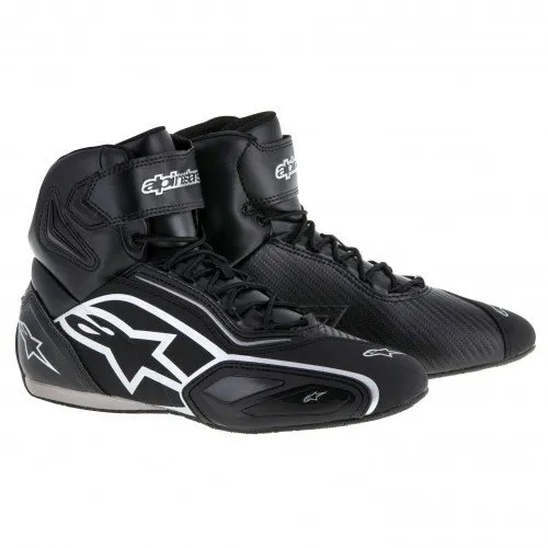 Alpinestars FASTER 2  Scarpe, Nero/Argento, 38