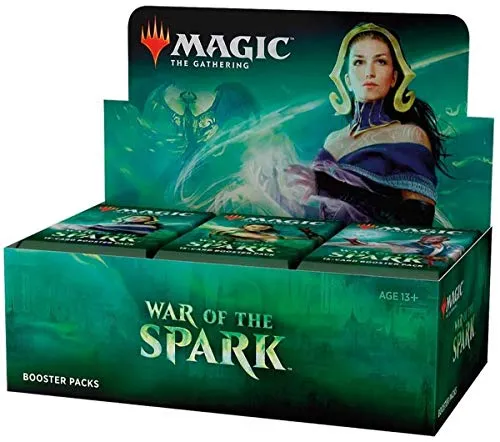 Magic: The Gathering, War of The Spark - Confezione booster di carte del gioco “La Guerra della Scintilla” di Magic The Gathering