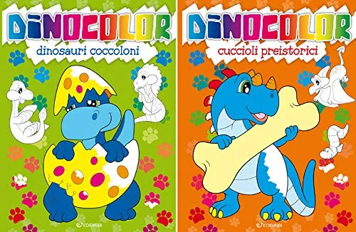 Dinocolor. Con matite, pennarelli, acquerelli: 2