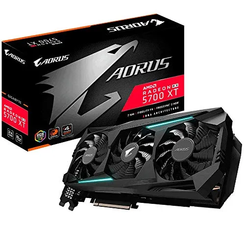 Gigabyte Aorus Scheda video 8G (GV-R57XTAORUS-8GD) *6335