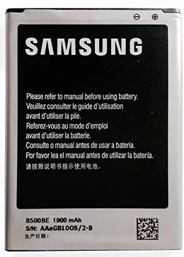 Samsung B500BE - Batteria Sostitutiva per Samsung Galaxy S4 Mini GT-I9190 / I9195 (Non Adatta a Galaxy S4 I9500)