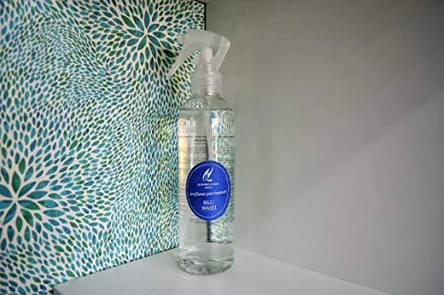 HYPNO CASA Profumo Spray per Tessuti Blu Wash 250ML. Made in Italy