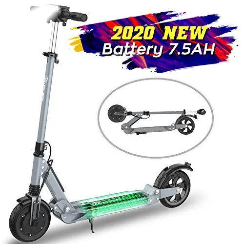 Monopattino Eletttrico Scooter E1, Batteria per Scooter Elettrico 7.5Ah Lunga Autonomia 30km, 350W Motore, velocità Max 30km / h, 8 Pollici Scooter Pieghevole con 3 modalità di Guida, Schermo LCD