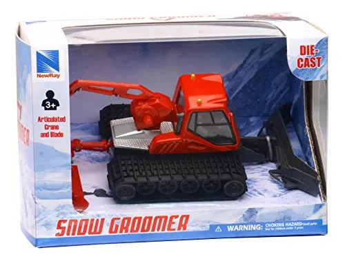 New-Ray S.R.L- 1:50 Die Cast Snow Groomer, Multicolore, 846092