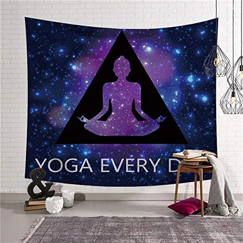qinheny Hippie Mix Colorful Design Pattern Tapestry Hobby Hobby Murale per Appendere l'arazzo Decorativo Dfd-101