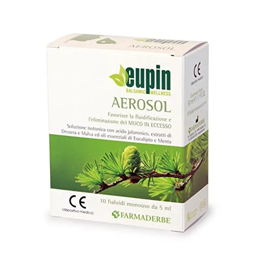Eupin Aerosol 10 fialoidi monouso da 5 ml