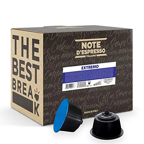 Note D'Espresso Extremo, Capsule Caffè, Capsule Compatibili Soltanto con Sistema NESCAFE DOLCE GUSTO, 48 Caps