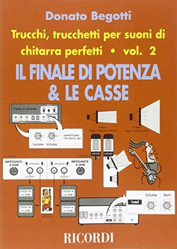 Trucchi, trucchetti per suoni di chitarra perfetti. Il finale di potenza & le casse (Vol. 2)