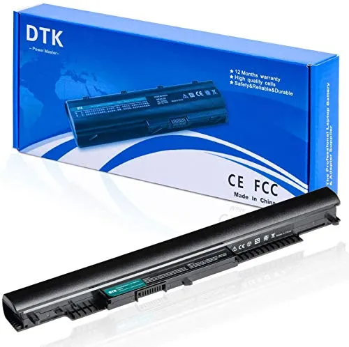 DTK HS04 Batteria portatile per HP 250255 G4 G5 / Pavilion 15 17, P/N: 807957-001 807956-001 HSTNN-LB6V TPN-C125 TPN-C126 HS03 HSTNN-LB6U 807612-421 Series 14.8V 2400mAh