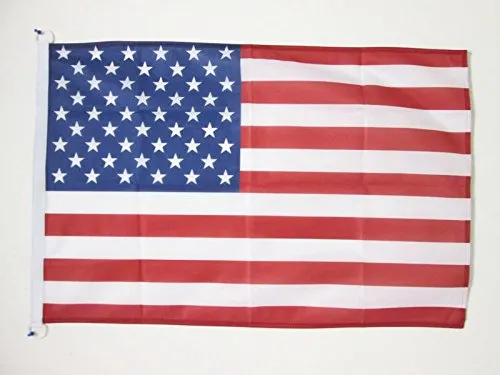 AZ FLAG Bandiera Stati Uniti 90x60cm per Esterno - Bandiera Americana – USA 60 x 90 cm