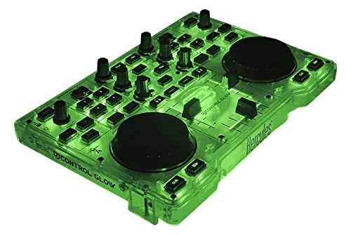 Hercules Dj Control Glow Green Consolle per DJ