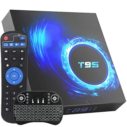 Android TV Box,Android 10.0 TV Box 4GB RAM/64GB ROM H616 Quad-Core Media Play, 2.4/5Ghz WIFI Ethernet 6K Ultra HD Smart TV BOX